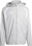 Adidas Kurtka dla dzieci Tiro 26 League Windbreaker szara KT2426 140cm