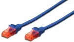 Digitus Patchkabel Cat6 U/UTP 2xRJ45 5.0m blau LSZH