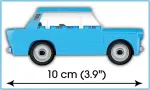 Cobi Klocki Blocks 72 elements Trabant 601