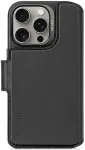 DECODED Leather Detachable Wallet iPhone 16 Pro Black