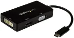 StarTech.com USB-C ADAPTER MULTIPORT HDMI VGA DVI-D