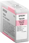 Tooner EPSON T85060N ink, Light magenta | Epson Epson | C13T85060N | Epson T8506 - vivid light magenta - original - ink cartridge | Ink cartridge | Vivid light magenta
