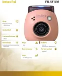 Fotokaamera Fujifilm Instax Pal, roosa