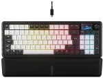 Klaviatuur CORSAIR VANGUARD 96 keyboard Gaming USB QWERTZ German Black, White