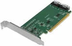 No name IcyDock adapter 2x SlimSAS 8i PCIe adapteriga koos signaaliv&otilde;imendiga