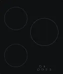 Pliidiplaat SIMFER | Hob | H4.030.DECSP | Vitroceramic | Number of burners/cooking zones 3 | Touch | Black