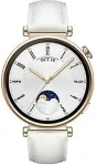 Huawei WATCH GT 4 3.35 cm (1.32") AMOLED 41 mm Digital 466 x 466 pixels Gold Wi-Fi GPS (satellite)