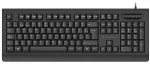 Klaviatuur CONCEPTRONIC USB Tastatur +Smart ID-Kartenleser Layout IT sw