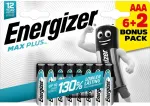 Energizer patarei Max Plus Alkaline AAA/LR03 CHP8 6+2