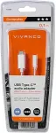 Vivanco adapter USB-C - 3,5mm 10cm (45389)