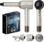 Cecotec Hair dryer | DryGlam Waves Champagne | 1600 W | Number of temperature settings 3 | Ionic function | Champagne | Diffuser nozzle