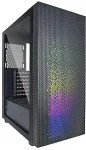 Korpus AZZA Gaming PC Geh&auml;use Celesta 340F Midi ATX ARGB Schwarz
