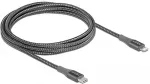 Delock Daten- und Ladekabel USB Type-C&trade; zu Lightning&trade; f&uuml;r iPhone&trade;, iPad&trade; und iPod&trade; grau 2 m MFi