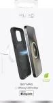 PURO Leather look cover for iPhone 13 Pro Max, black / IPC1367SKYMAGBLK