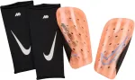 No name Ochraniacze piłkarskie Nike Mercurial Lite pomarańczowe DN3611 852 M