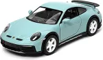 KINSMART metallist mudelauto Porsche 911 Rallye, skaala 1:36