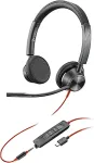 Hp Poly Headset Blackwire C3325 Stereo USB-C/A & 3.5 mm
