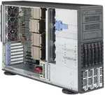 SuperMicro SuperServer 8048B-TR4F - Server - Tower - 4U - vierweg - keine CPU - RAM 0 GB - SATA - Hot-Swap 8.9 cm (3.5) Schacht/Sch&auml;chte - kein HDD - AST2400 - GigE - kein Betriebssystem - Monitor: keiner