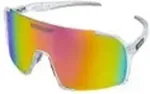 No name Okulary przeciwsłoneczne fotochromowe FLYING EAGLE ELITE PACK, przezroczyste/r&oacute;żowe, z 2 soczewkami polaryzacyjnymi, etui podr&oacute;żne
