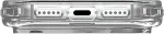 No name Urban Armor Gear Plyo mobile phone case 16 cm (6.3") Cover Silver, Transparent