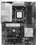 Emaplaat Msi PRO B850-P WIFI | Processor family AMD | Processor socket AM5 | DDR5 | Supported hard disk drive interfaces SATA, M.2 | Number of SATA connectors 4