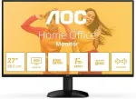 Monitor AOC Q27B35S3 | 27 " | IPS | QHD | 16:9 | 120 Hz | 1 ms | 2560 x 1440 pixels | 300 cd/m&sup2; | HDMI ports quantity 1 | Black