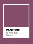 No name Bed cover set sateen plum 145x205
