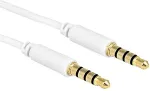 DELOCK Kabel Klinke 3,5 mm 4 Pin Stecker > Stecker 3 m