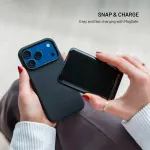 Fixed MagFlow | Back cover | Samsung | Galaxy S26 Ultra | Liquid silicon | Black