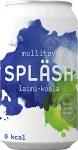 SPL&Auml;SH Laimi-koola gaseeritud vesi 330ml, purk, 24 tk