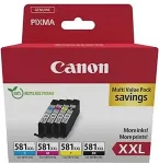 Tooner Canon 1998C007 ink cartridge 4 pc(s) Original Black, Cyan, Magenta, Yellow