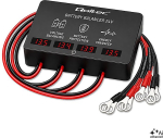 QOLTEC Balanser napięcia 48V do akumulator&oacute;w 4 x 12V | 10A | AGM GEL LiFePO4 | LED