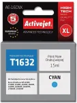 Tooner ACJ Activejet AE-16CNX Ink cartridge (replacement for Epson 16XL T1632; Supreme; 15 ml; cyan)