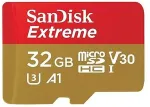 M&auml;lukaart Sandisk CARD 32GB Extreme Microsdxc Klasse 10 UHS-I
