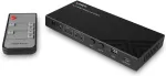 Lindy 2x2 8K60 Matrix HDMI Switch black, EDID Management, remote control
