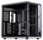 Jonsplus BO400CG PC Case, Mid Tower, ATX, Tempered Glass - Gunmetal Grey