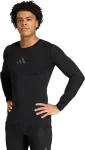 No name Koszulka bramkarska męska adidas Padded Goalkeeper Base Layer czarna KA1677 L
