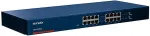 Tenda TEG1016G 16-port Gigabit Switch, 16x 10/100/1000 Mb/s, Fanless, MAC 8K, also on the wall, Rackmount