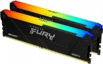 M&auml;lu Kingston FURY Beast/DDR4/64GB/3600MHz/CL18/2x32GB/RGB/Black