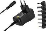 UPS EMOS AC/DC ieslegsanas adapters 3-12 V 0 6 A spraudnis