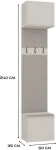 TOP E SHOP HAGA coat hanger, cashmere colour