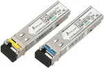 Extralink SFP WDM Modul 1.25G, 1.25Gbps, 1310/1550nm, Einzelmodus, 3km, LC, DOM, Paar