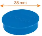 Nobo Tahvlimagnet , 10tk, 38mm, v&auml;rvilised