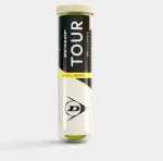 Dunlop Tennis balls TOUR BRILLIANCE MidRange 4PET ITF