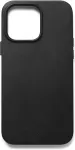 Mujjo Kaitse&uuml;mbris Apple iPhone 14 Pro Max, must, MagSafe, naturaalsest nahast,
