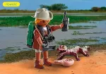 Playmobil SPECIAL PLUS Teadlase figuur koos noore kaimaniga 71168