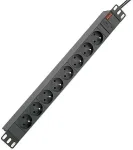 ROLINE 19.07.1626 power distribution unit (PDU) 8 AC outlet(s) Black
