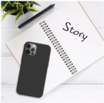 Fixed Story cover for Samsung Galaxy S25+, black