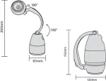 Maclean LED camping lamp 3w1 MCE298