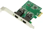 V&otilde;rgukaart LOGILINK PCI-Express Card, 2-port Gigabit Lan